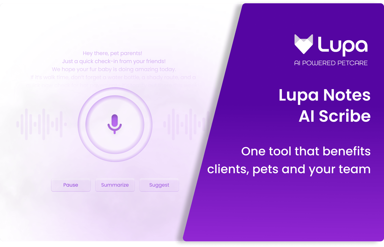 What Is an AI Scribe and What Can It Do for Your Practice? | Lupa Pets